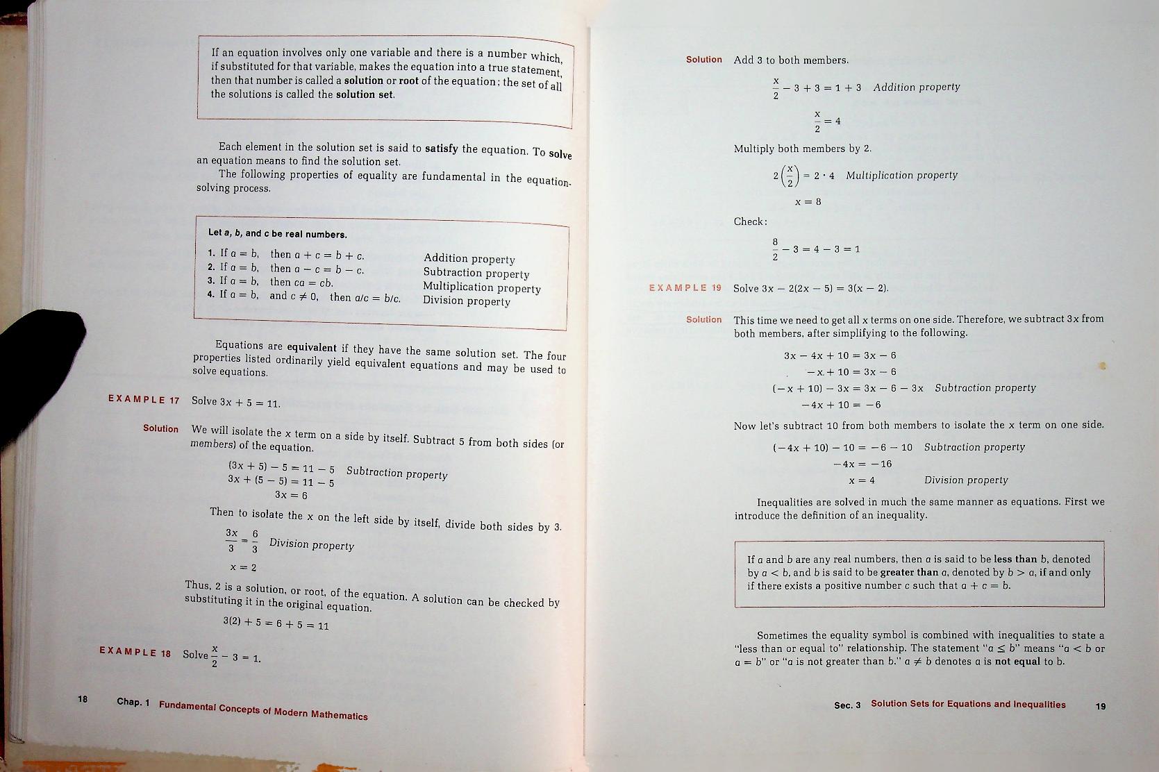 Finite Mathematics with Application to Business and the Social Sciences