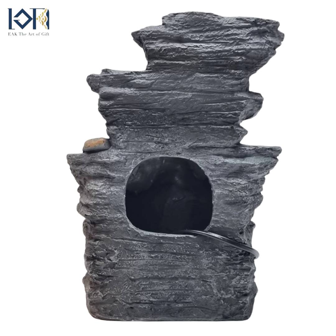 น้ำล้นตั้งโต๊ะ รุ่นมงคลฮวงจุ้ย21021 น้ำพุตั้งโต๊ะเสริมฮวงจุ้ย น้ำพุล้นแต่งบ้าน ความหมายดี