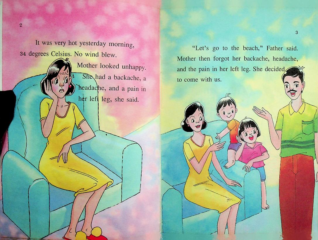 หนังสืออ่านเพิ่มเติมภาษาอังกฤษ ชั้นประถมศึกษาปีที่ 6 ONE HOT DAY