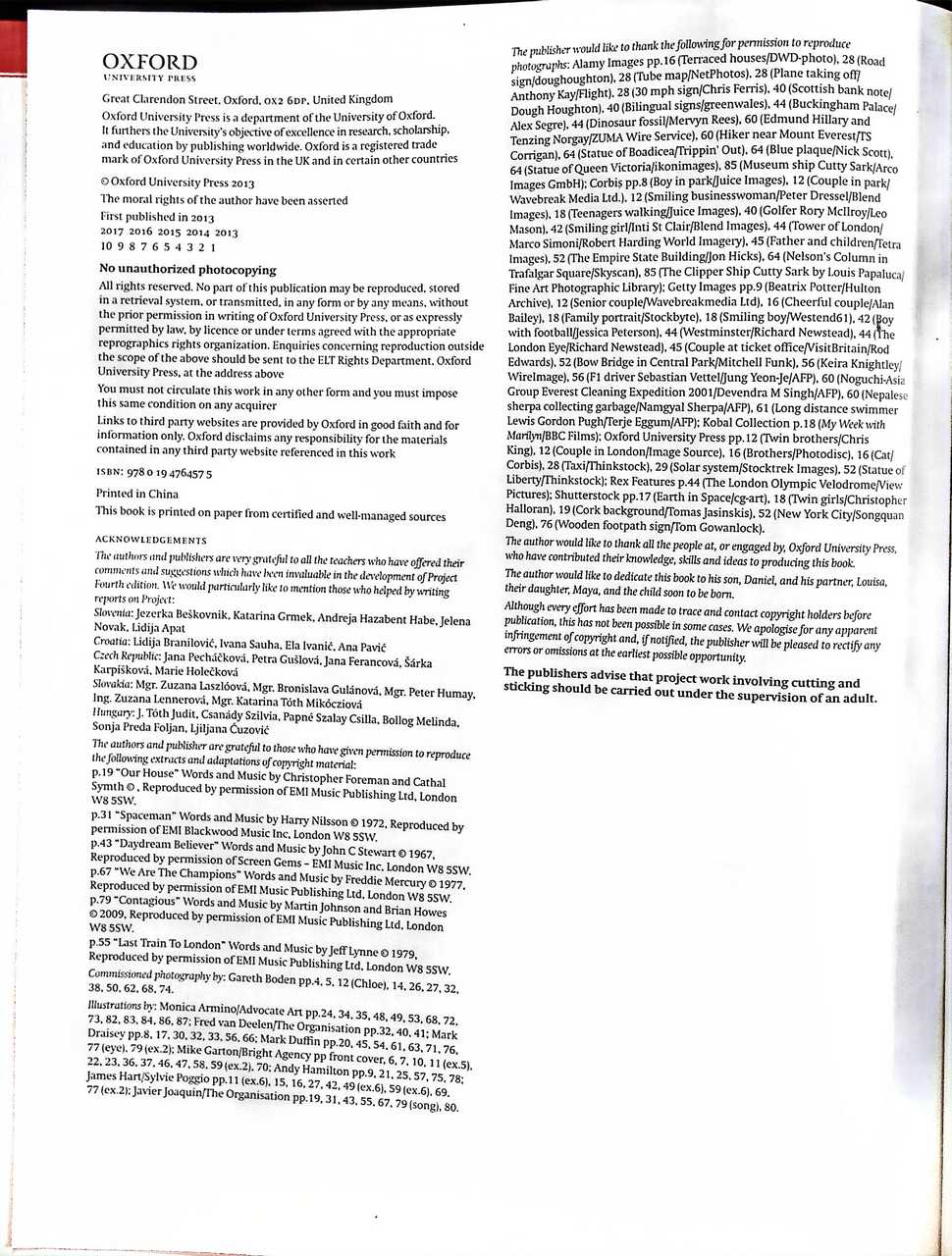 Project Fourth edition Student's Book 3