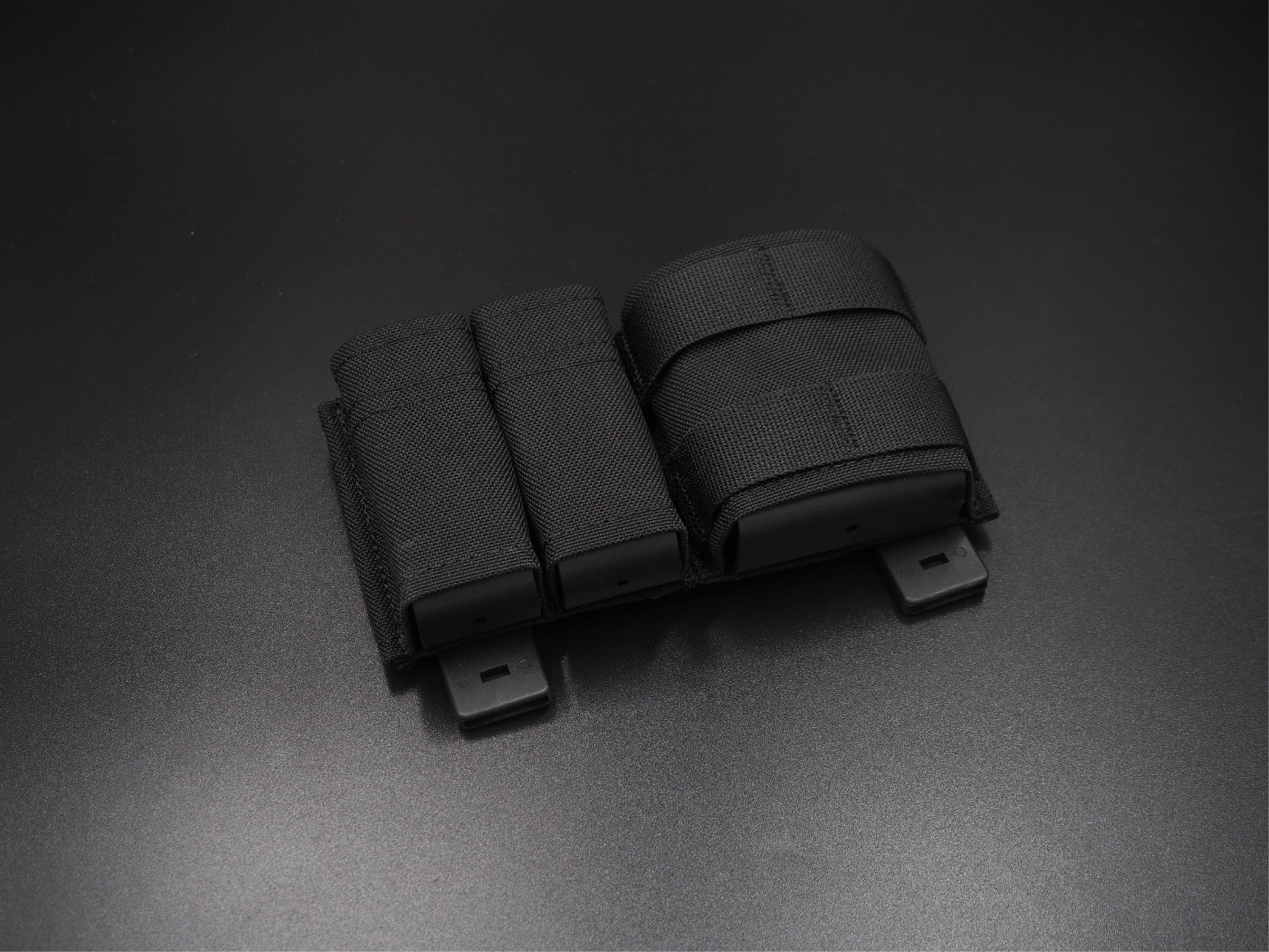 🇹🇭 1131 ไทยแลนด์ แทคติคอล ซองแม็กกาซีน 2+1 ( Wosport ) FAST 9MM & 5.56 Double Mag Pouch [ MG-F-06 ]