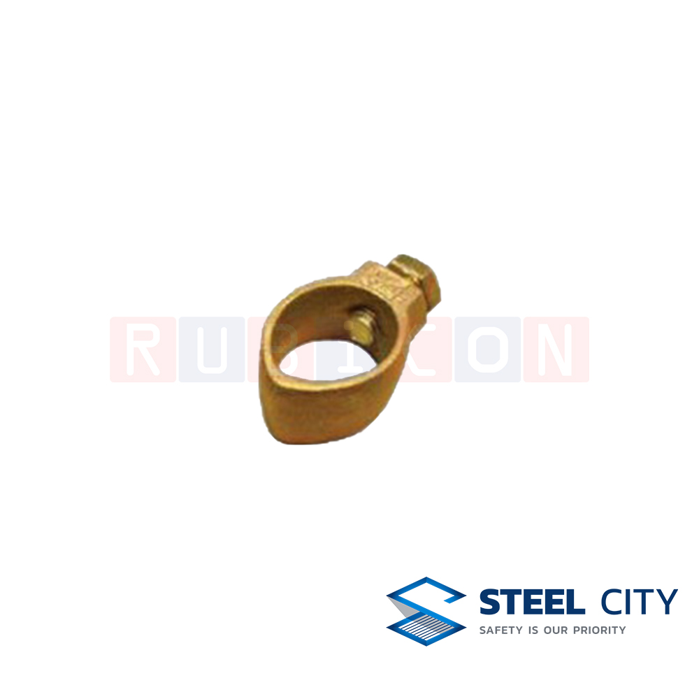STEEL CITY GR72 แคล้มหัวใจ DIVE ROD 3/4” แคล้มกราวด์หรอด หัวใจ (ELLIPSE GROUND RODS)