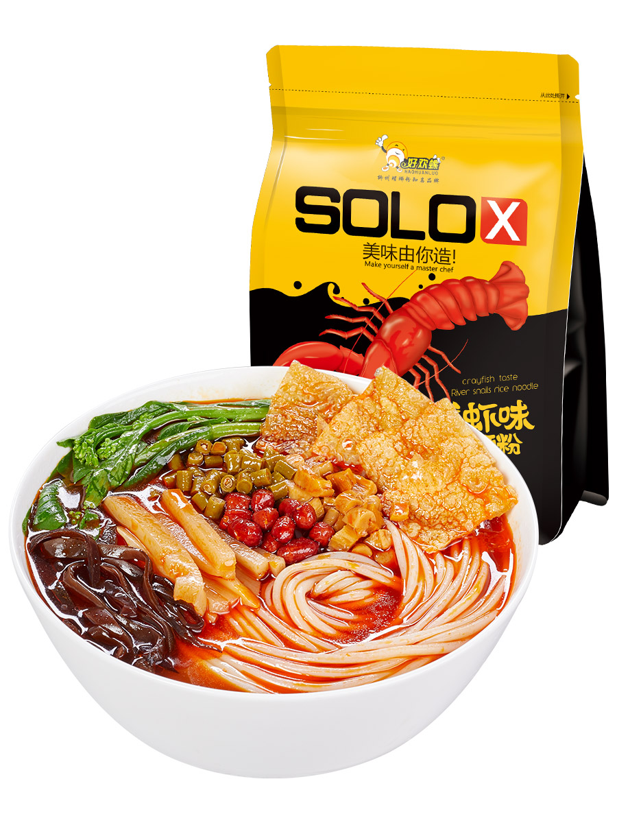 ก๋วยเตี๋ยวจีนรสกุ้ง หลัวซือเฝิน ตรา Hao huan luo