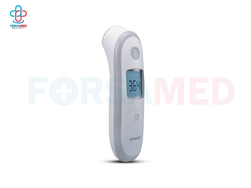 เครื่องวัดอุณหภูมิร่างกายอินฟาเรด ยี่ห้อ Yuwell รุ่น YT-2 รับประกันนาน 2 ปี