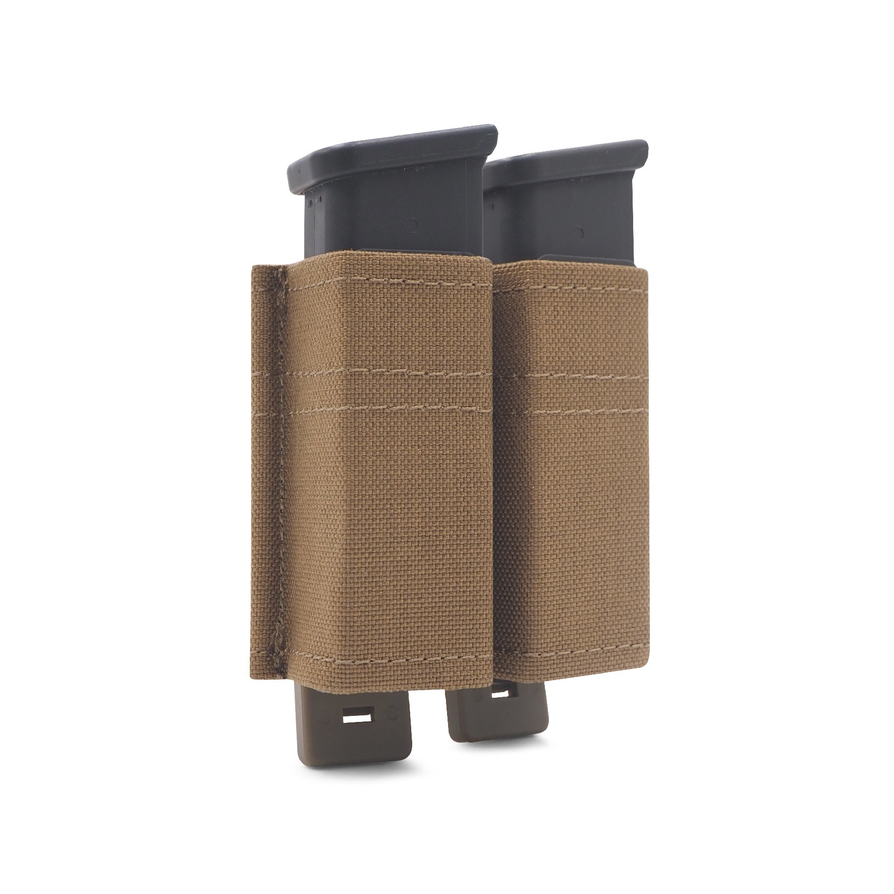 🇹🇭 1130 ไทยแลนด์ แทคติคอล ซองแม็กกาซีนคู่ 9 mm. (Wosport) Fast 9 mm. Double Mag Pouch [ MG-F-04 ]