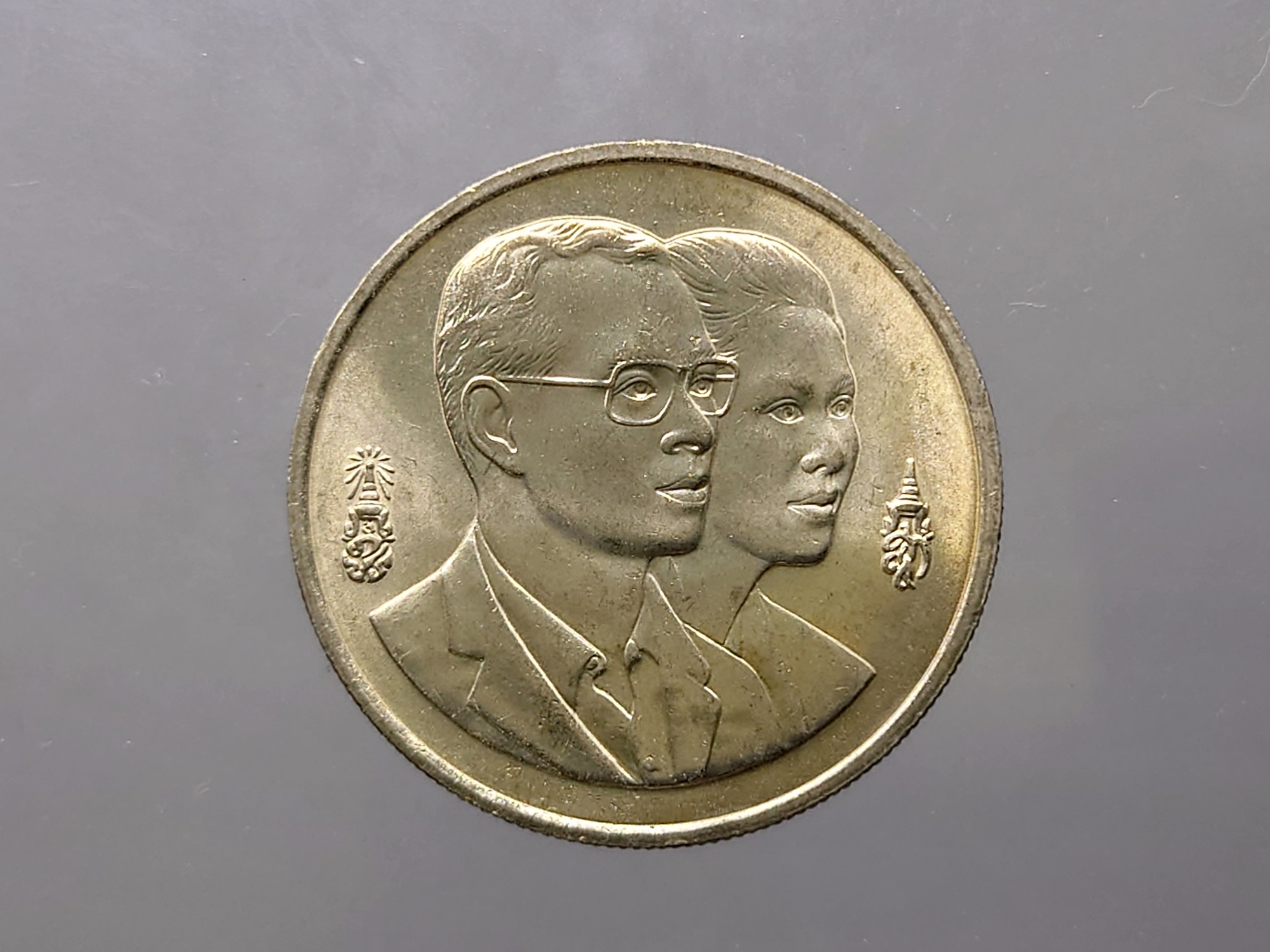เหรียญ 20 บาท วาระ ที่ระลึก ปีสิ่งแวดล้อมอาเซียน ปี2538 ไม่ผ่านใช้
