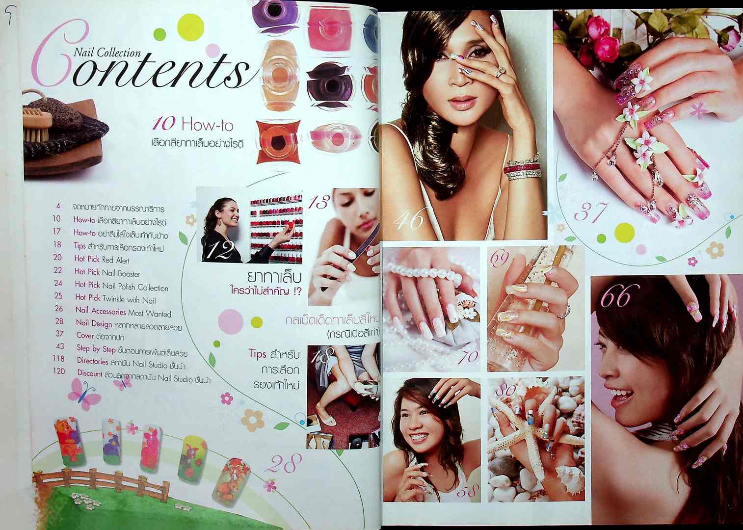 COLLEGTION Nail เทคนิคการแต่งเล็บ ต่อเล็บอะครีลิค