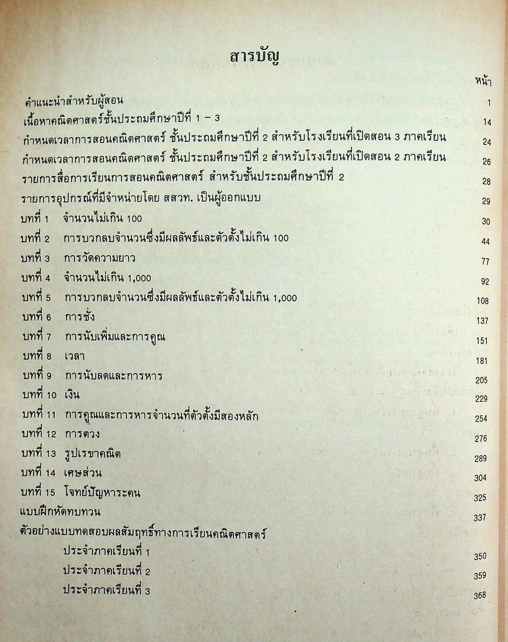 คู่มือครู [ครบชุด 6 เล่ม] คณิตศาสตร์ ชั้นประถมศึกษาปีที่ 1-6 หลักสูตรประถมศึกษา พุทธศักราช 2521