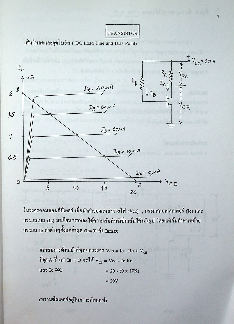 คู่มือประกอบการเรียน วิชาอุปกรณ์อิเล็กทรอนิกส์ ระดับชั้น ปวส.1 แผนกช่างอิเล็กทรอนิกส์และเทคนิคคอมพิวเตอร์และช่างไฟฟ้า