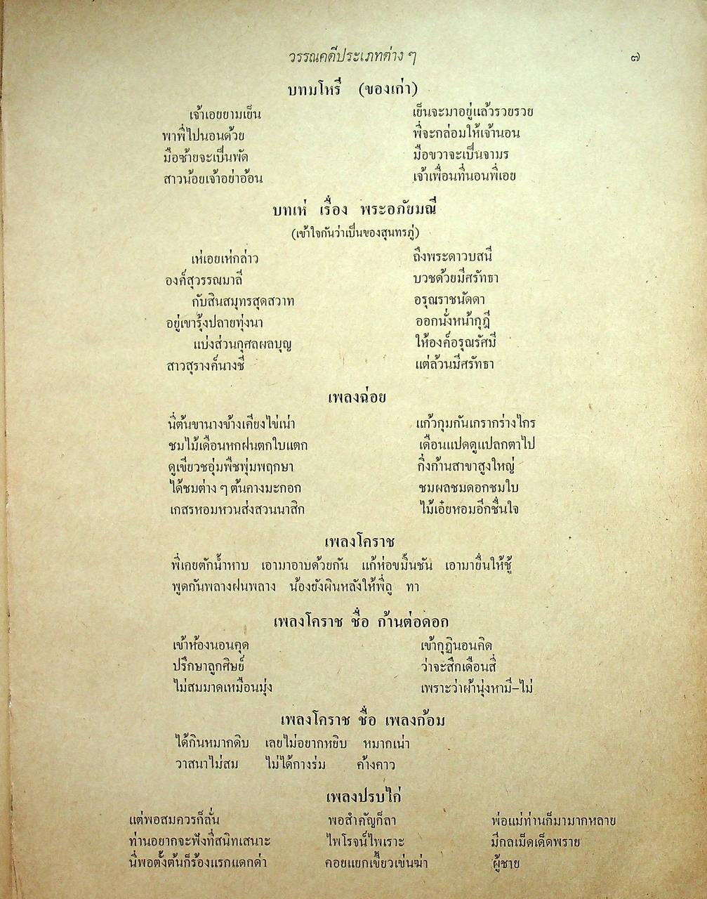 ประวัติวรรณคดีไทย สำหรับนักศึกษา