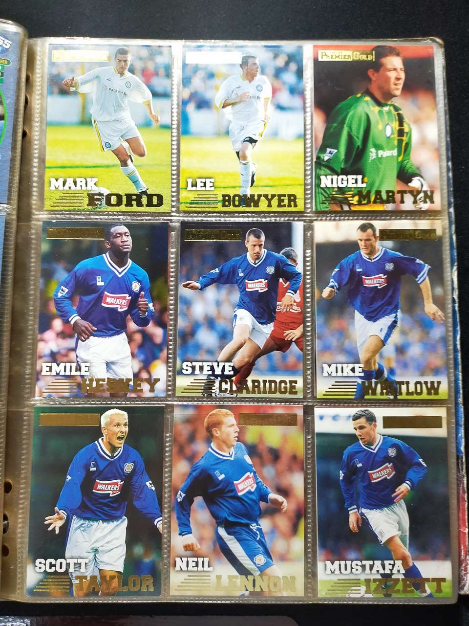 MERLIN'S PREMIER GOLD TRADING CARDS 1996-97 SEASON