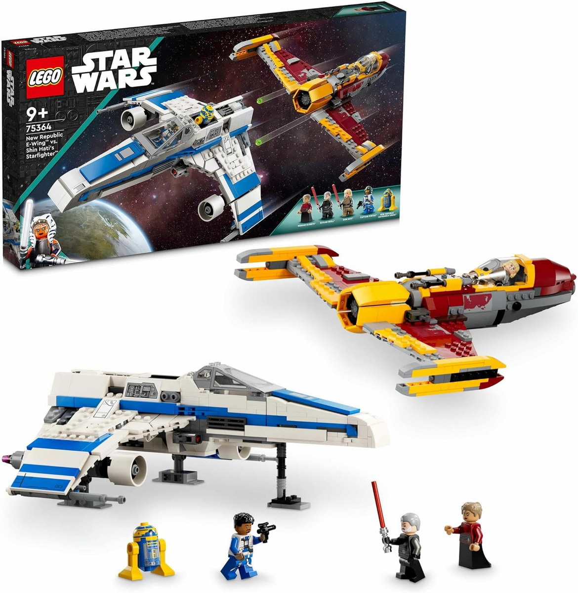 **MTS Toys**เลโก้ Lego 75364 Star Wars : New Republic E-wing vs. Shin Hati's Starfighter