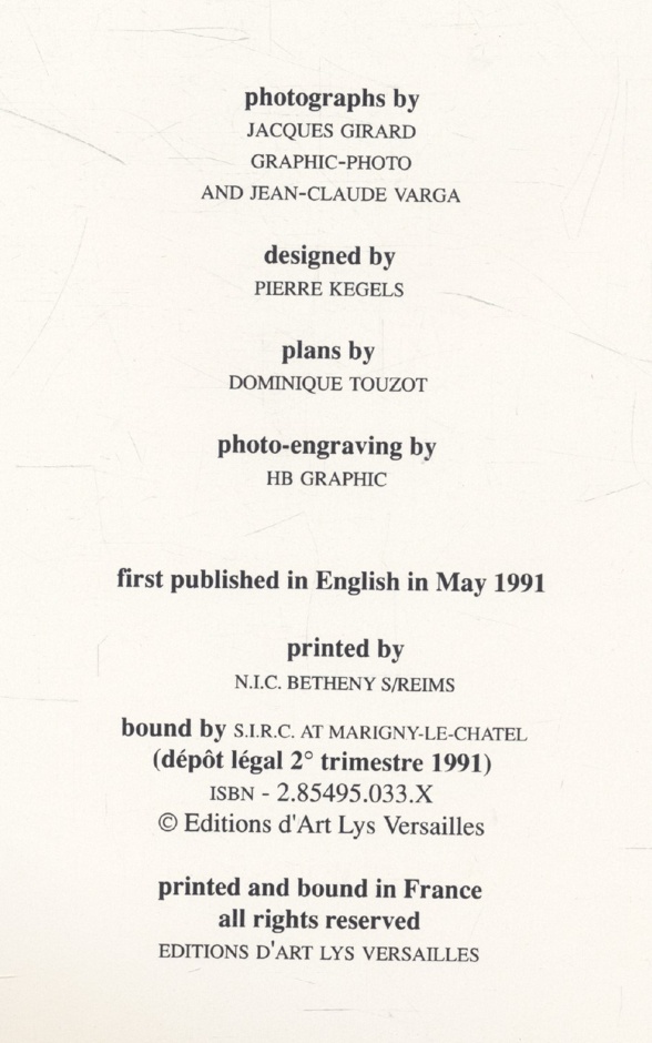 VERSAILLES COMPLETE GUIDE