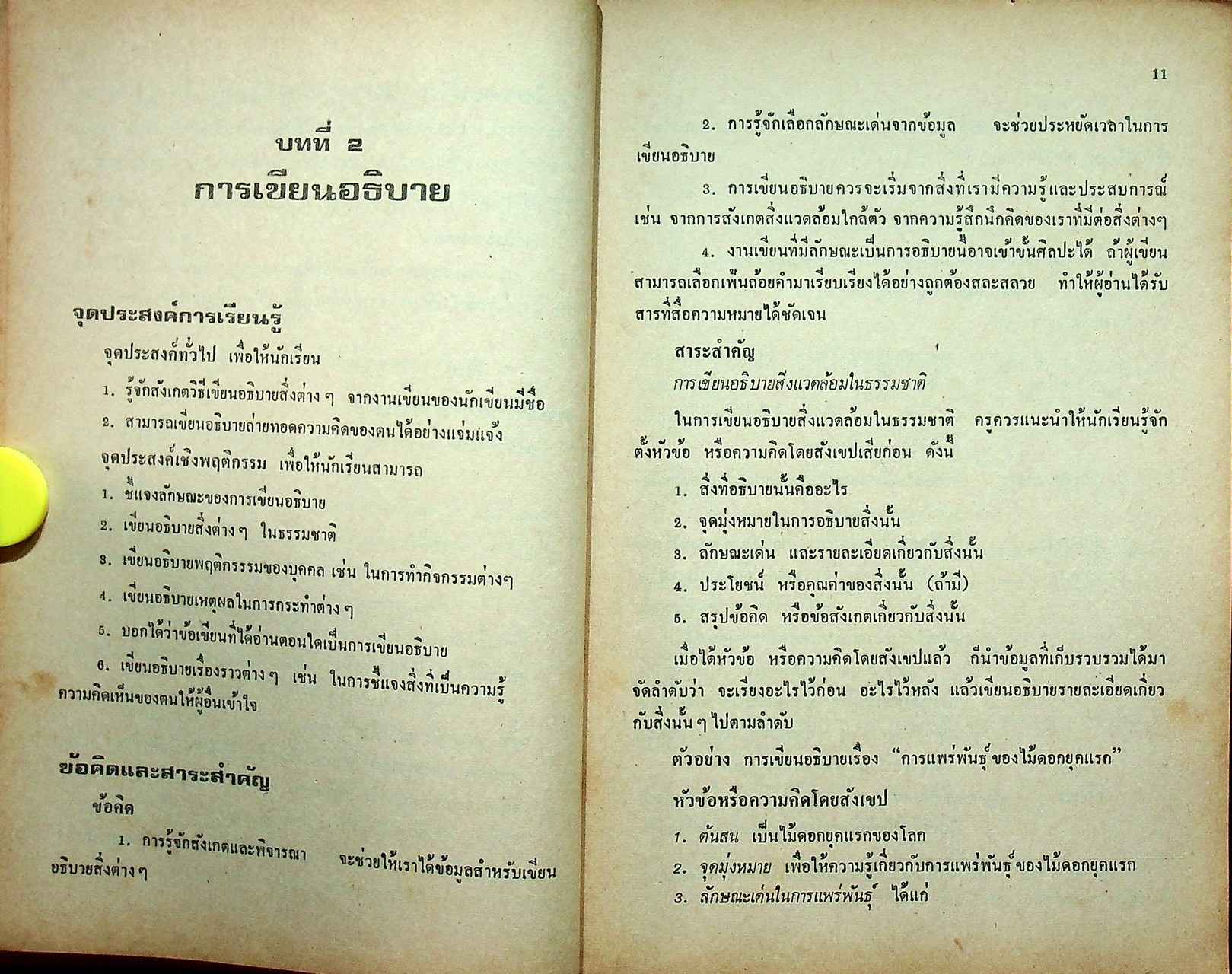 คู่มือครู ภาษาไทย รายวิชา ท ๐๔๒ การเขียน ๒