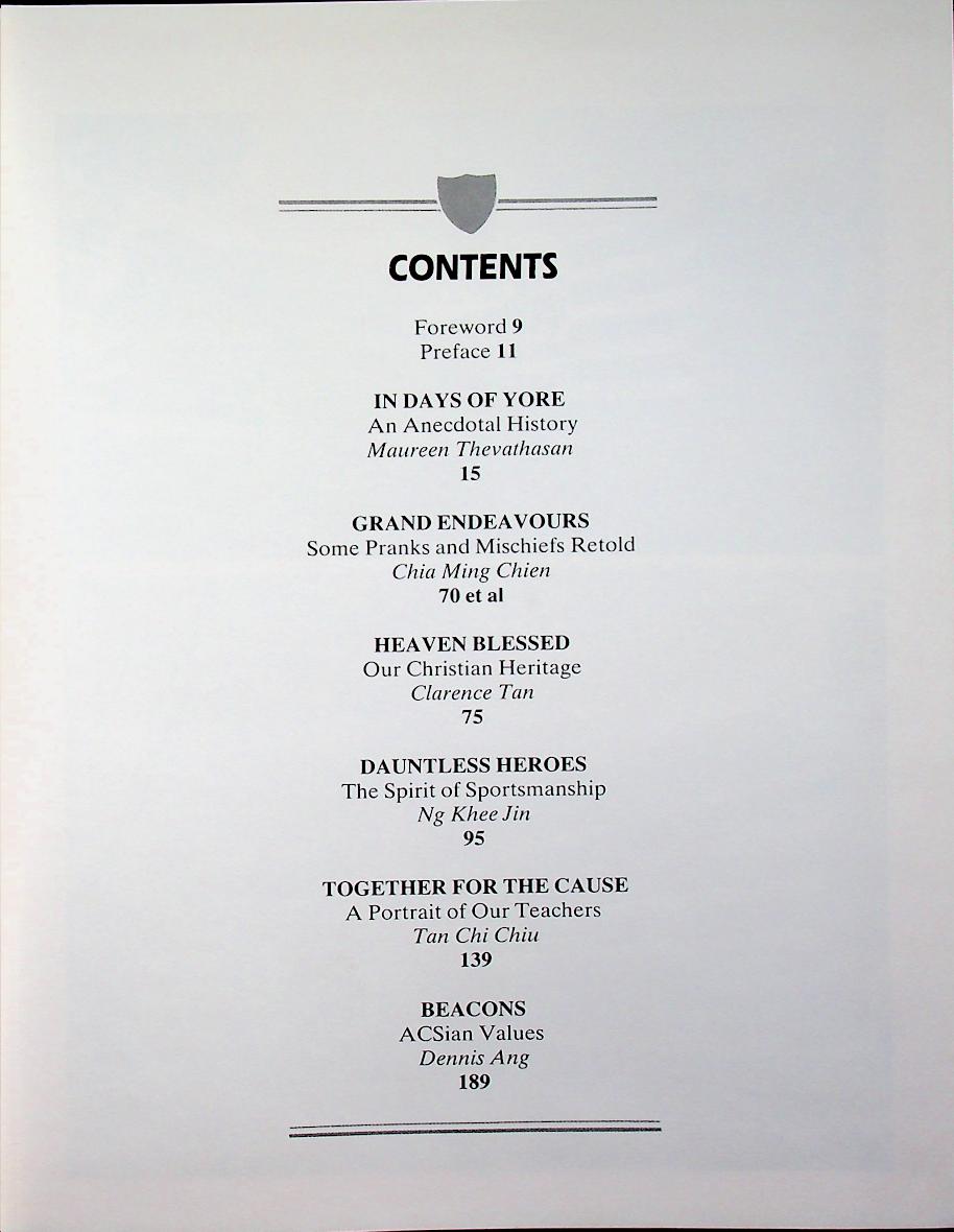 HEARTS HOPES & AIMS : The Spirit of the Anglo-Chinese School