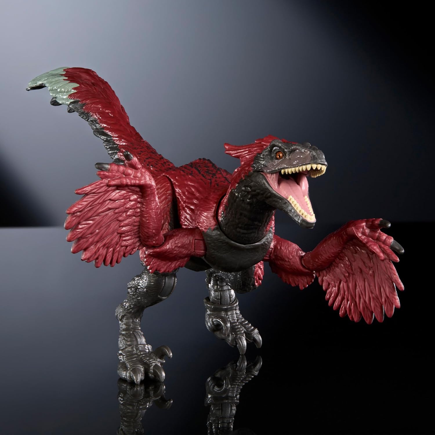 **MTS Toys**Mattel Jurassic World Hammond Collection : HTV64 Pyroraptor [ความยาวจากหัวถึงหาง 21 ซ.ม.]