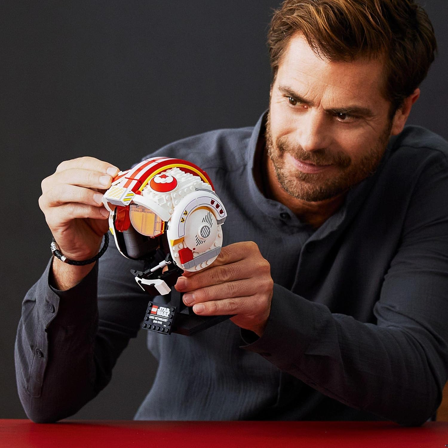 **MTS Toys**เลโก้ Lego 75327 Star Wars : Luke Skywalker [Red Five] Helmet