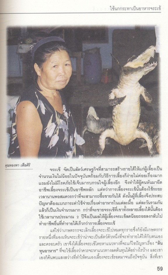 สายพันธุ์ และการเพาะเลี้ยง จระเข้ เชิงธุรกิจ