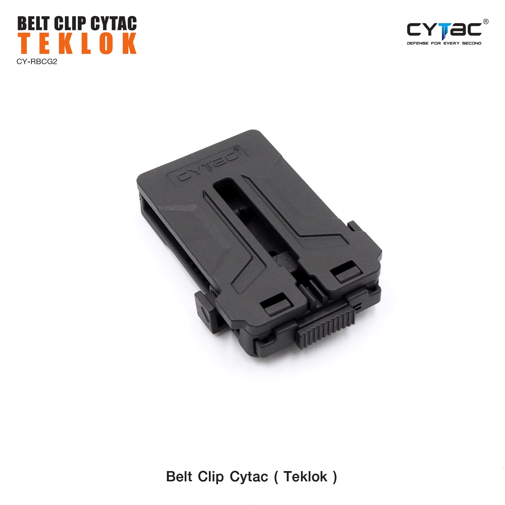 🇹🇭 625 ไทยแลนด์ แทคติคอล Belt Clip Cytac ( Teklok ) เพลทปลดไวติดกับซองปืน Thailand Tactical