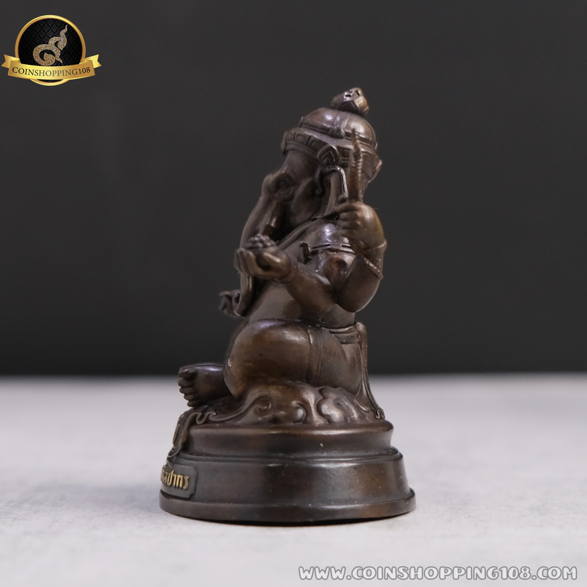 พระพิฆเนศ เนื้อทองเหลือง ที่ระลึก 108 ปี แห่งการสถาปนากรมศิลปากร 2562