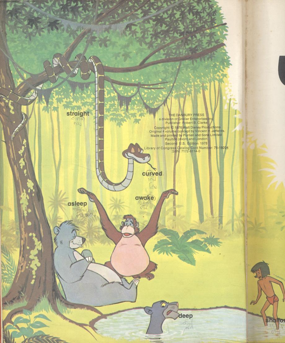 Walt Disney : Words that are Opposites