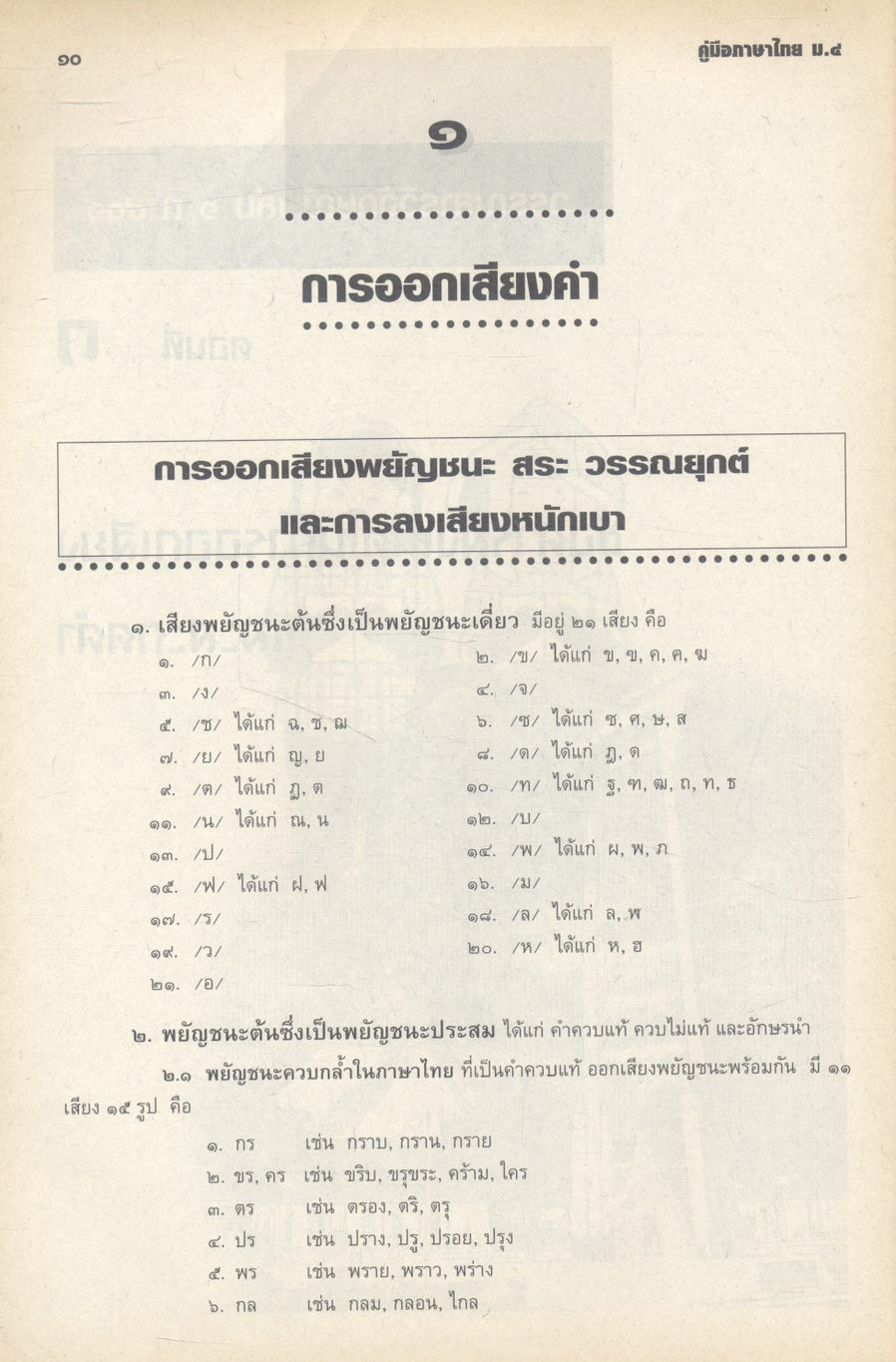 คู่มือ ภาษาไทย ม.4 ท 401 - ท 402