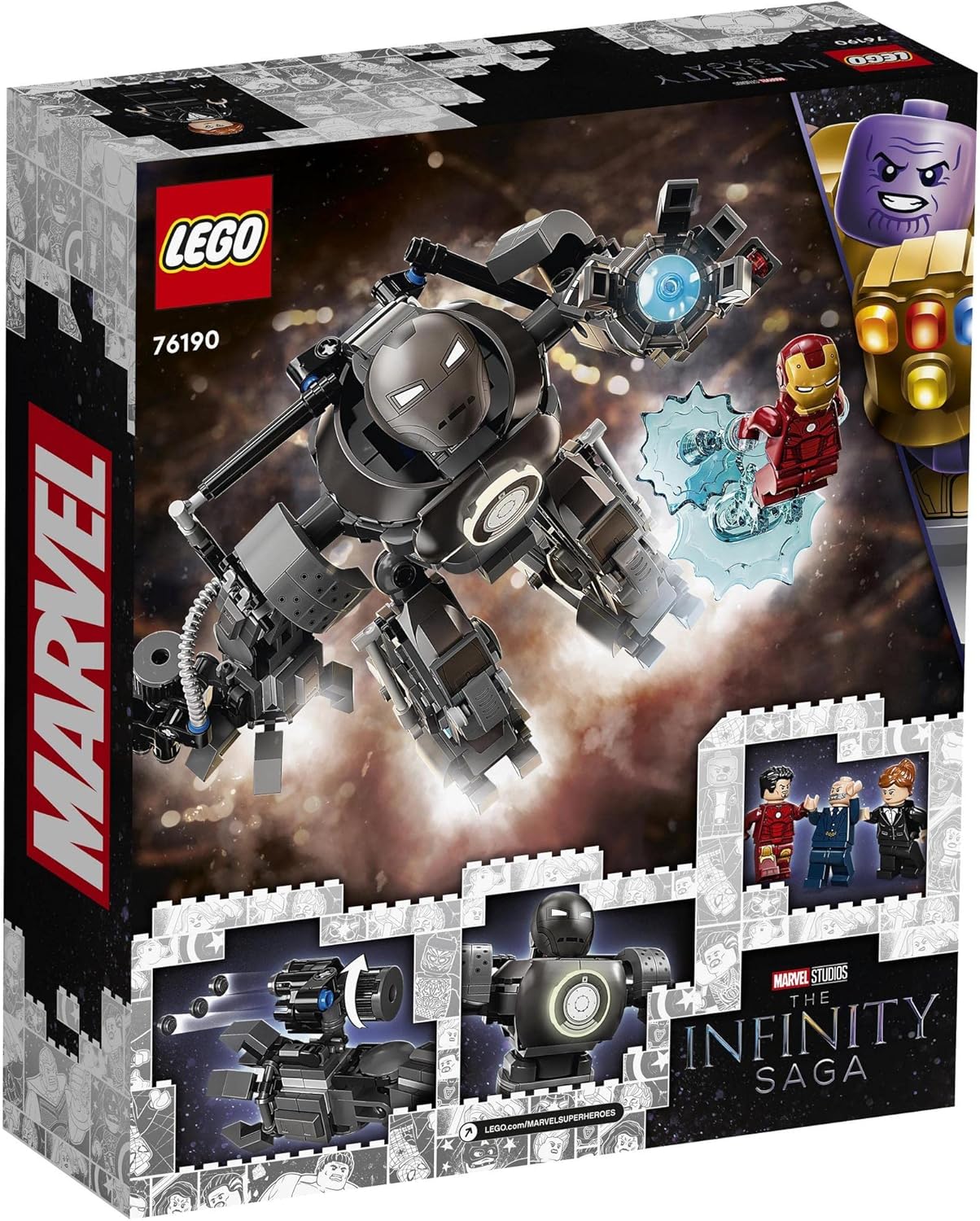 **MTS Toys**เลโก้ Lego 76190 Marvel Avengers : Iron Monger Mayhem