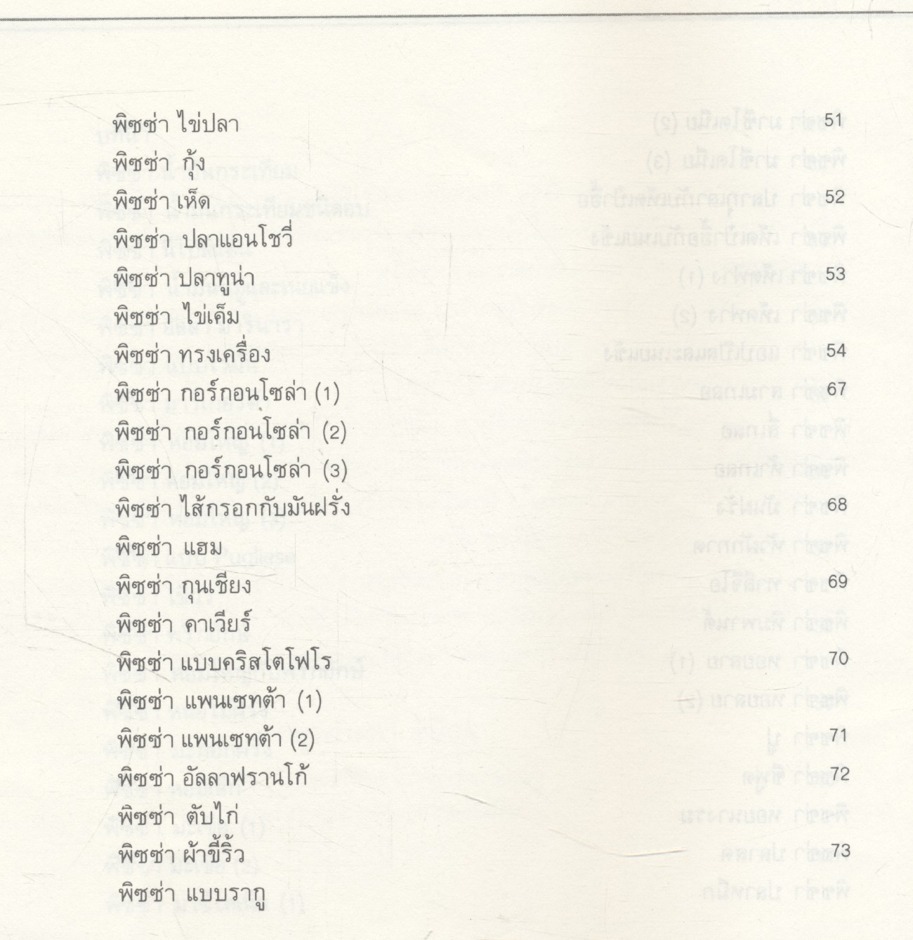 ตำราการทำพิซซ่า