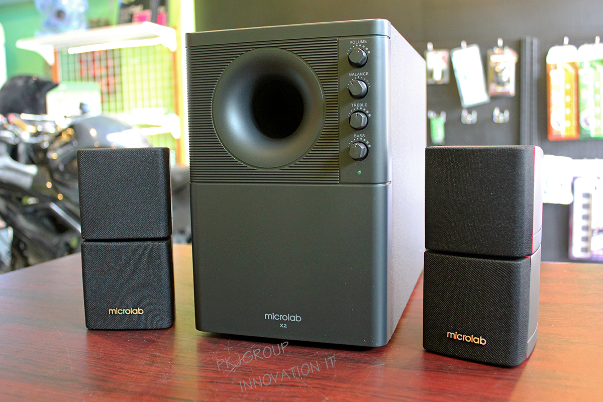 Microlab X2 สุดยอดลำโพง 2.1 ที่ครบเครื่องที่สุด