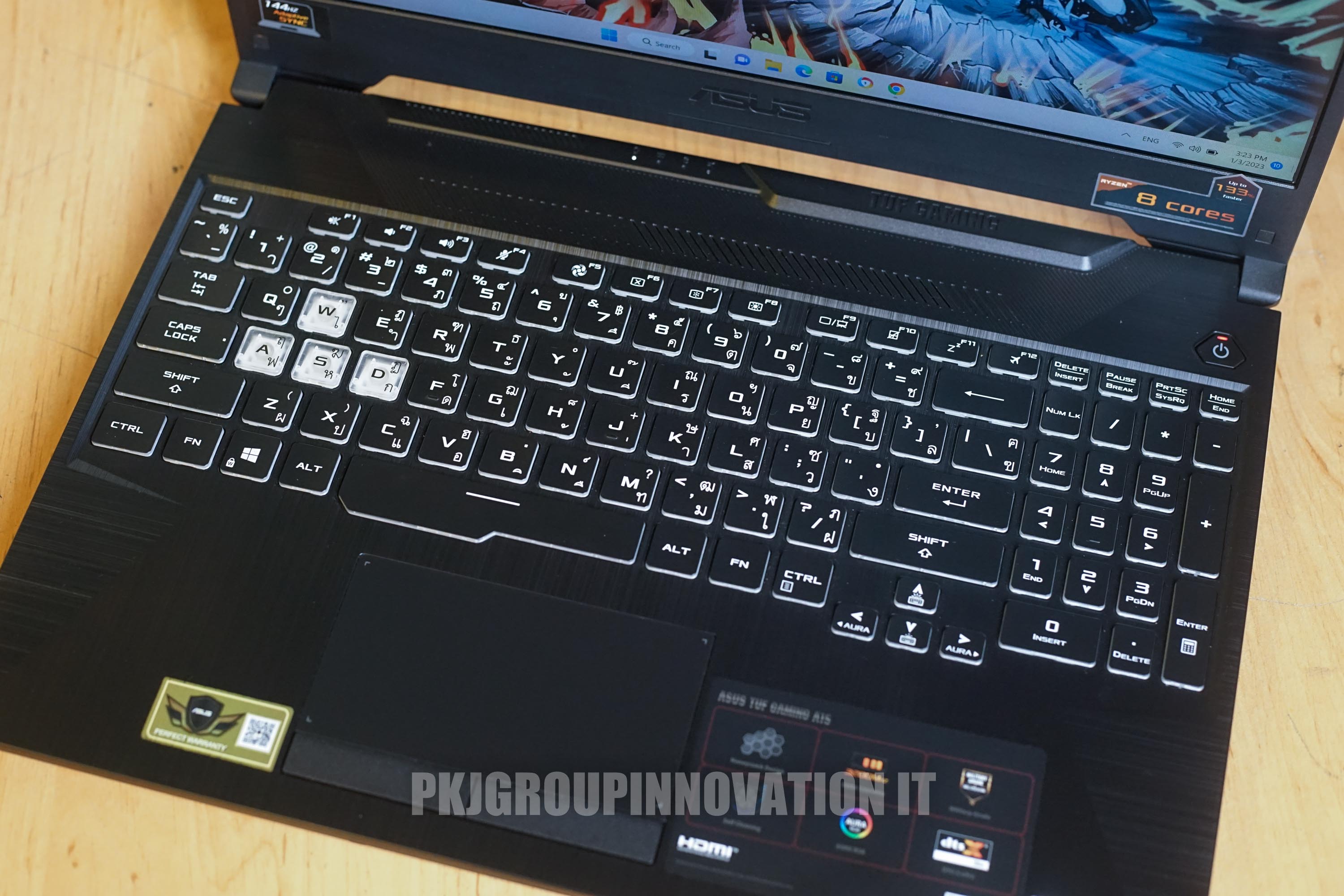 โน๊ตบุ๊คเล่นเกมมือสอง Asus TUF FA506II-HN137T5 AMD Ryzen 7 4800H