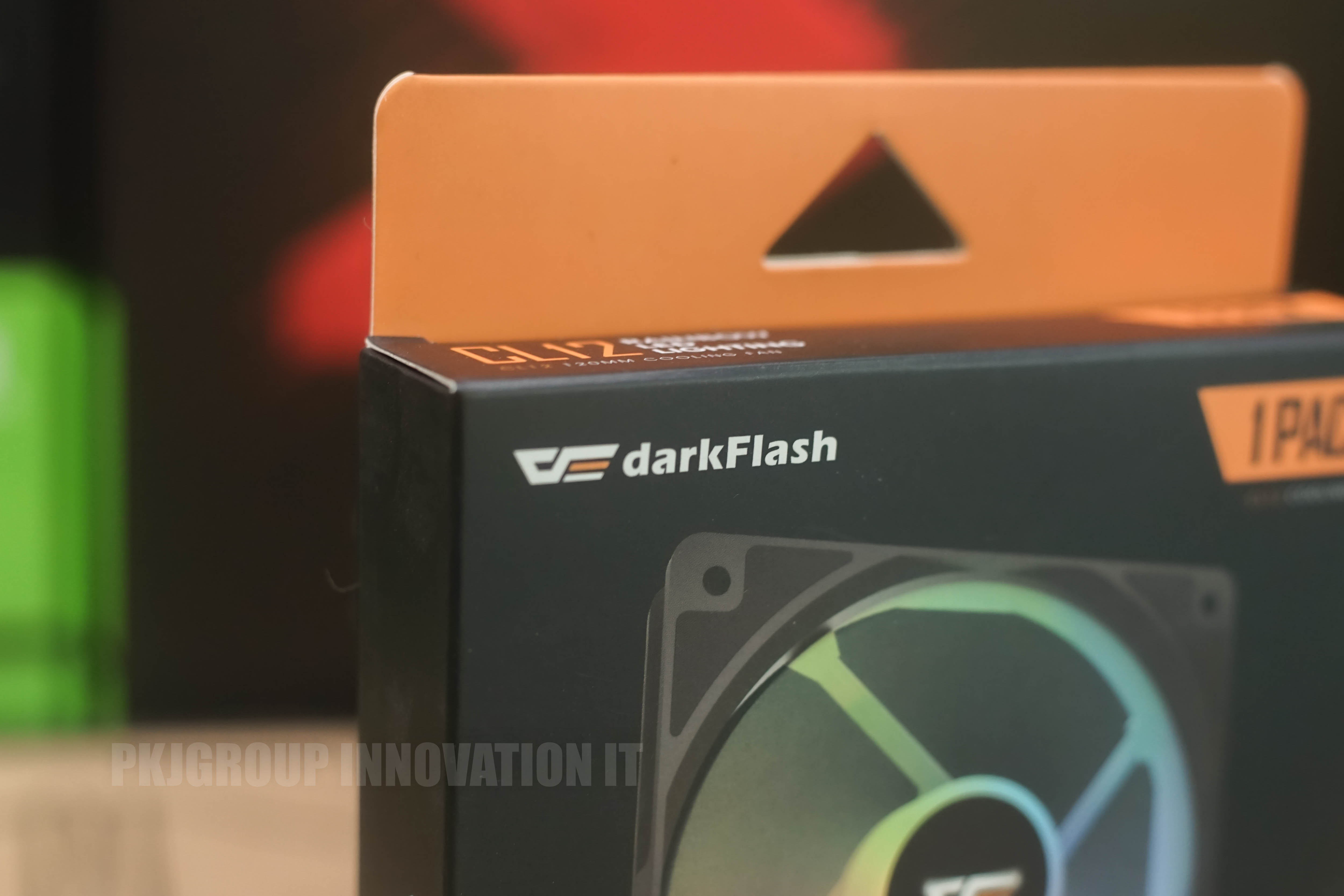 พัดลมเคส PC Darkflash CL12 สีขาว