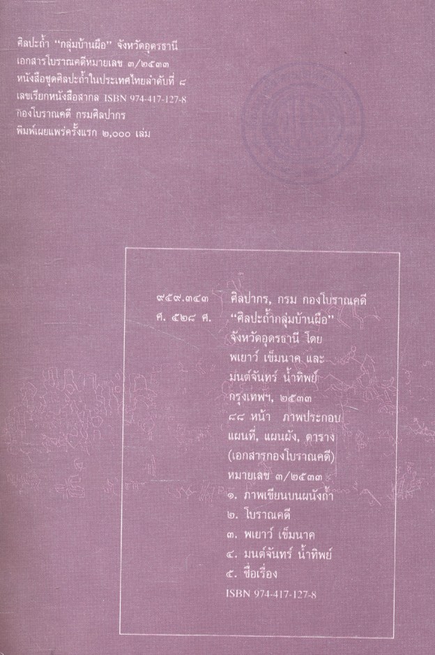 ศิลปะถ้ำ "กลุ่มบ้านผือ" จังหวัดอุดรธานี