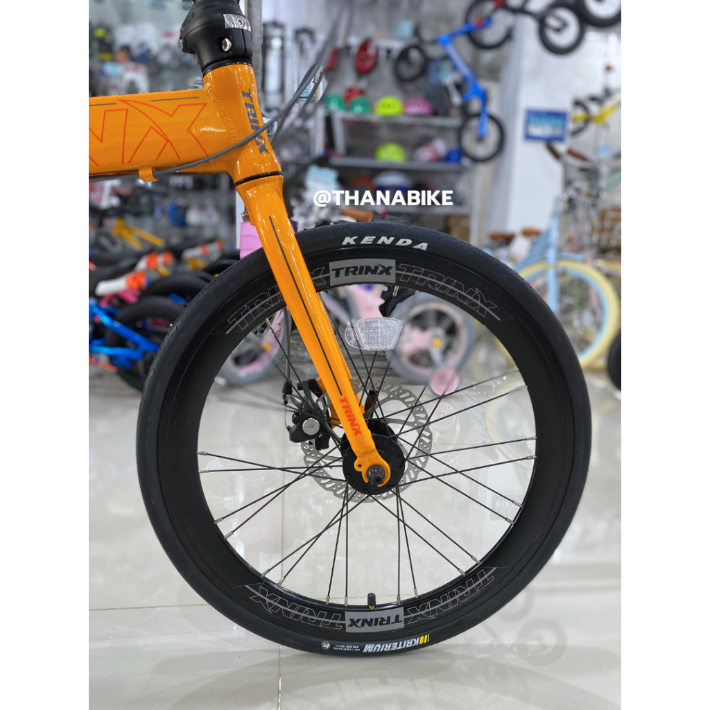 จักรยานพับ TRINX FLYBIRD 3.0 เฟรมอลู ล้อ 20 นิ้ว (451) เกียร์ SORA (27sp) FOLDING BIKE