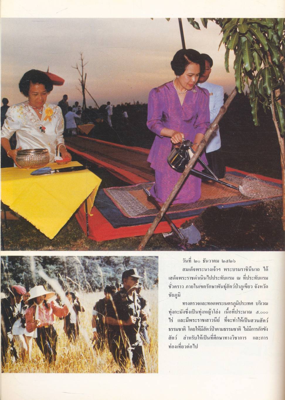 ราชสดุดีเฉลิมพระเกียรติ สมเด็จพระนางเจ้าสิริกิติ์ พระบรมราชินีนาถ วิทยาศาสตรดุษฎีบัณฑิตกิตติมศักดิ์ (วนศาสตร์)