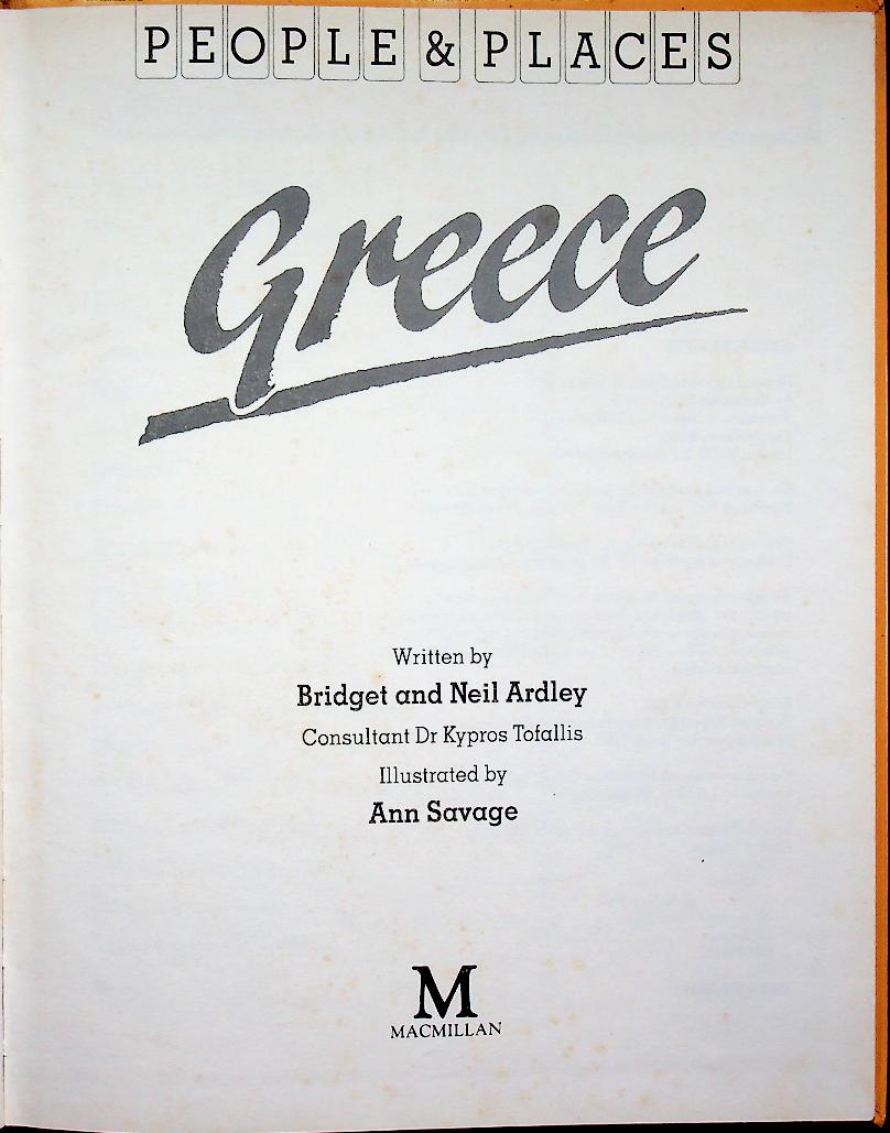 PEOPLE & PLACES Greece