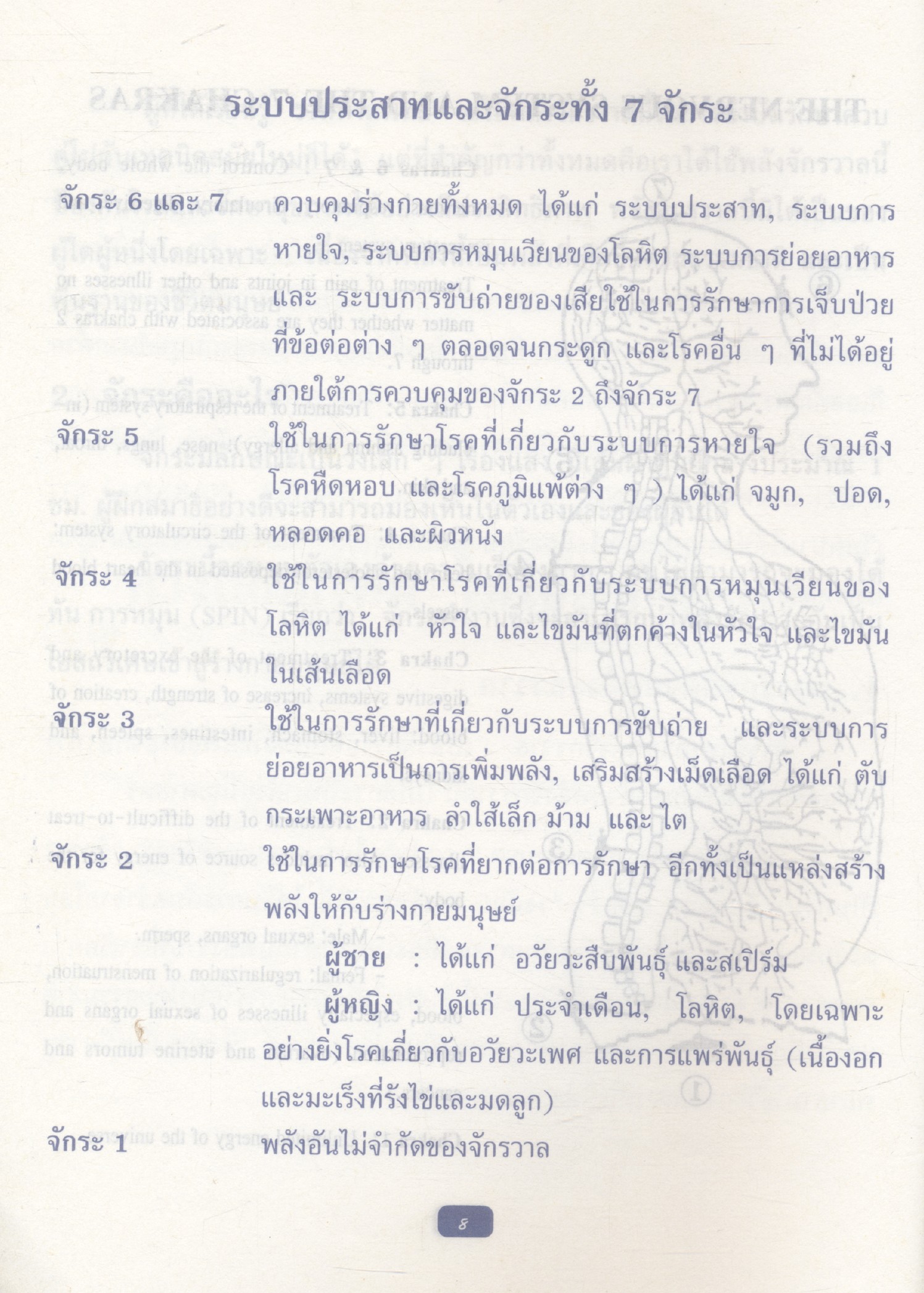 มูลนิธิเพื่อฝึกพลังจักรวาล พลังจักวาลเพื่อสุขภาพ ระดับ 1,2