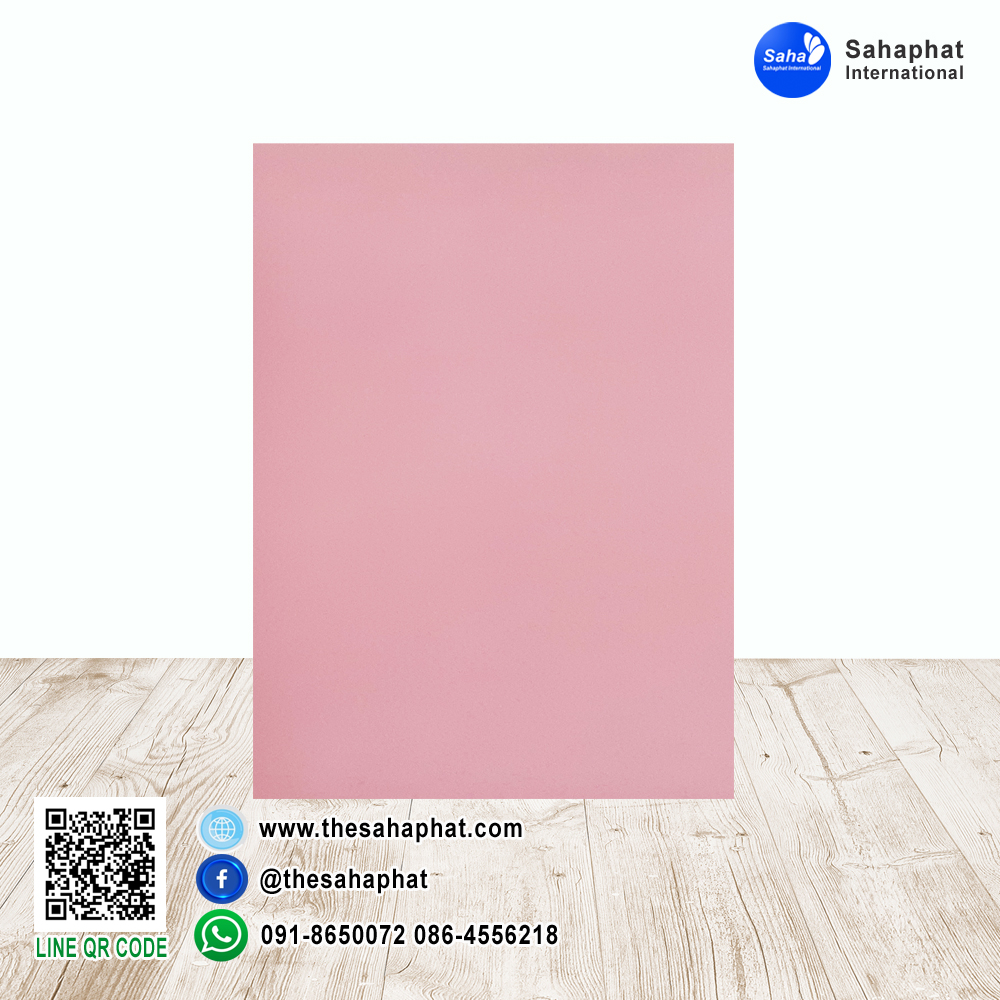 ปกเอ4 สีพื้น No.3 A4 หนา 180 แกรม บรรจุ 50 แผ่น