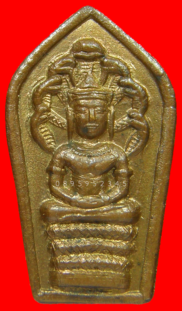 พระปรกใบมะขาม รุ่นแรก หลวงพ่อโอด วัดจันเสน ปี 2527