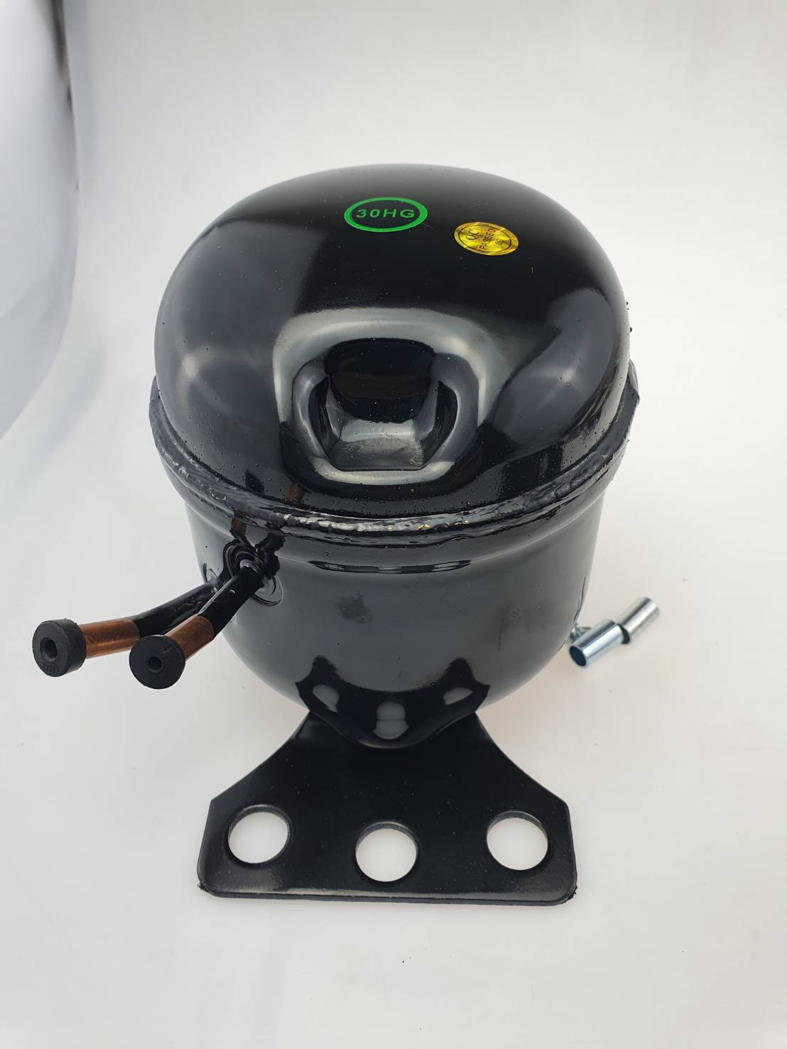 QD30HG คอมเพรสเชอร์ 1/12 แรงม้า R134a LBP สำหรับตู้แช่ ตู้เย็น Compressor ของใหม่ พร้อมอุปกรณ์ ดีเลย์ โอเวอร์โหลด