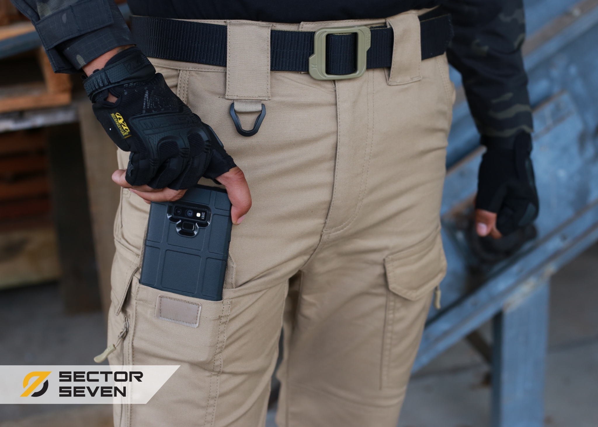 🇹🇭 28 ไทยแลนด์ แทคติคอล กางเกงขายาว SECTOR SEVEN IX12 ผ้ายืด