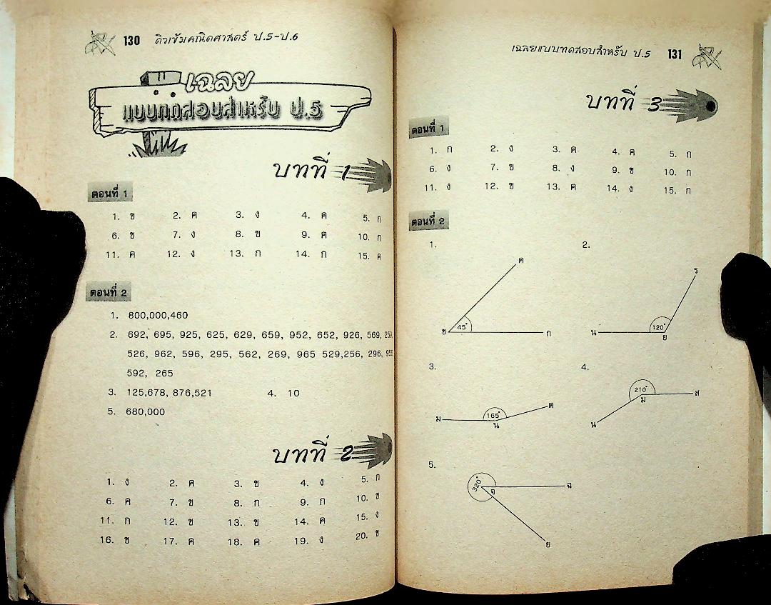 ติวเข้ม คณิตศาสตร์ ป.5-ป.6