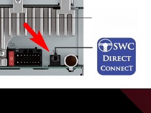 ปลั๊กคอนโทรลพวงมาลัยสำหรับเครื่องเล่น PIONEER, SONY, KENWOOD, JVC Steering remote cable