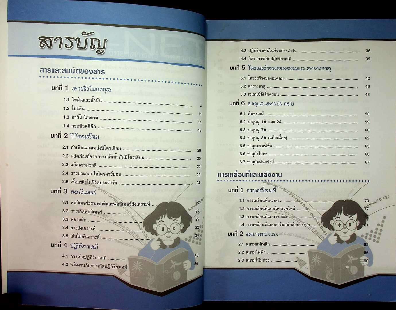 สรุปความรู้รวบยอด ม.4-5-6 ฉบับพิซิต O-NET ม.6 วิทยาศาสตร์