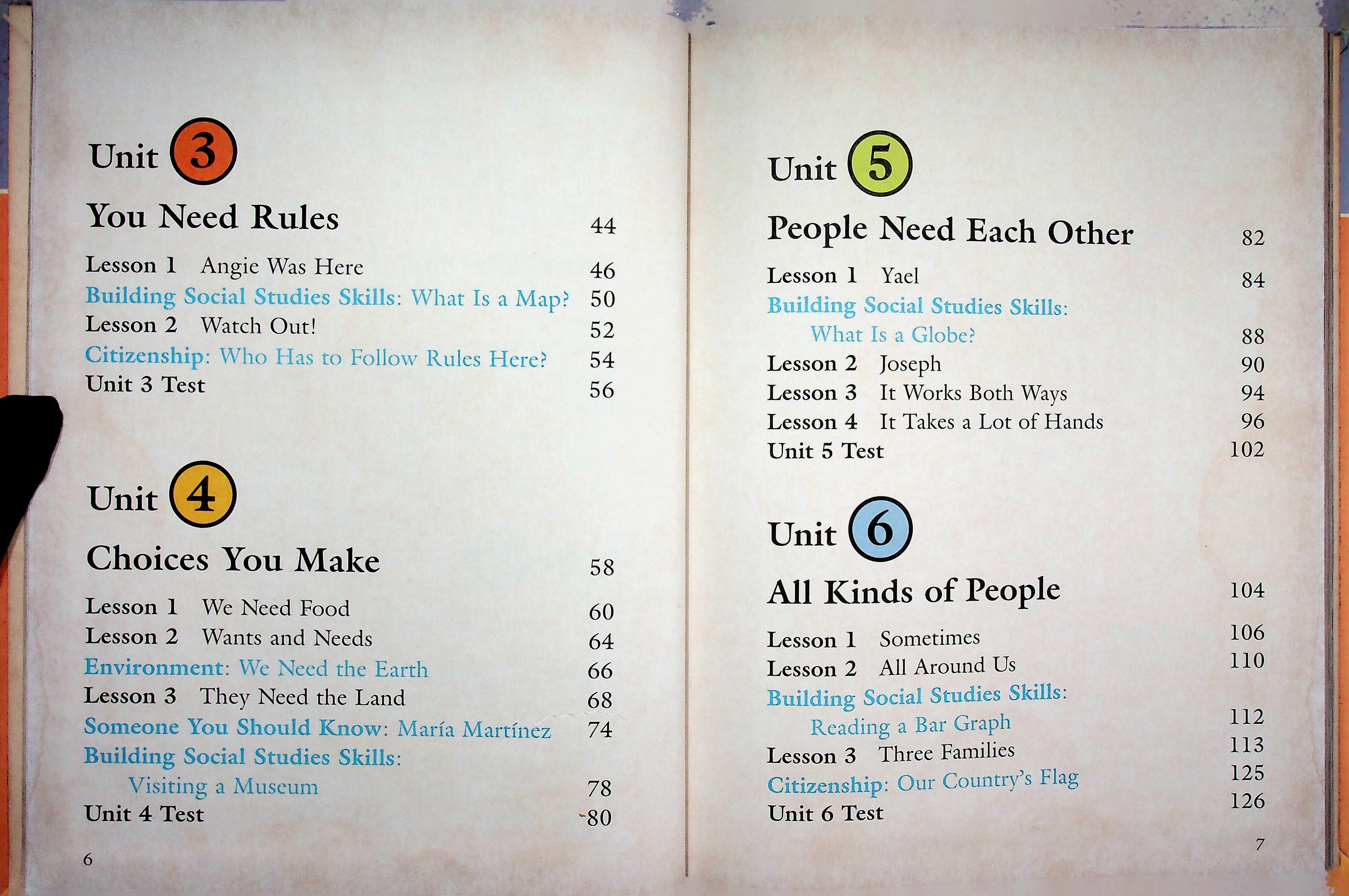 SCOTT, FORESMAN SOCIAL STUDIES Families and Friends