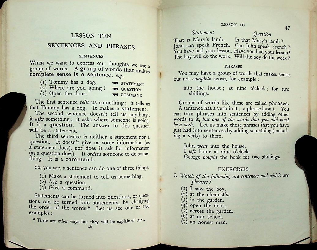 BRIGHTER GRAMMAR An English Grammar with Exercises BOOK ONE