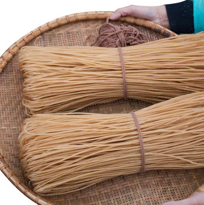 เส้นสุกี้ เส้นชาบู วุ้นเส้นจีน เส้นใหญ่ ทำจากมันเทศหวาน เหนียวนุ่ม เส้นไม่ติดกัน 500g