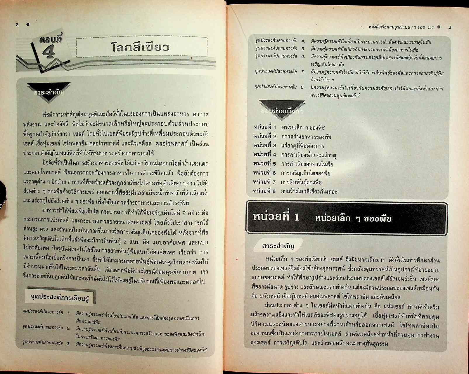 คู่มือครู-เฉลย หนังสือเรียนสมบูรณ์แบบ ว 102 วิทยาศาสตร์ ชั้นมัธยมศึกษาปีที่ 1 ภาคเรียนที่ 2