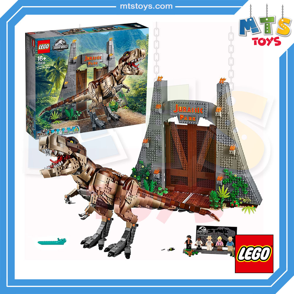 **MTS Toys**เลโก้ Lego Jurassic World 75936 : Jurassic Park T.rex Rampage