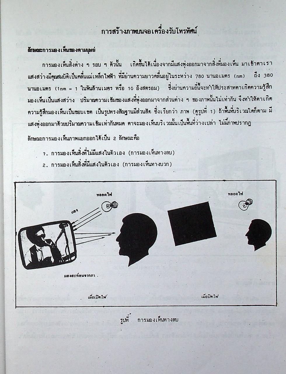 ทฤษฎีตรวจซ่อมโทรทัศน์ขาวดำ ทรานซิสเตอร์-ไอซี