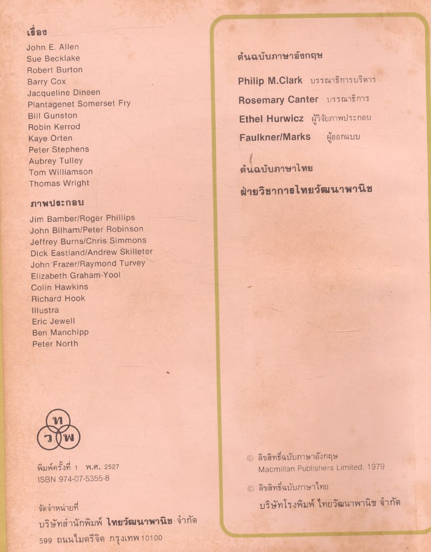 สารานุกรมเยาวชน นานาความรู้ชุดที่ 1 วิวัฒนาการของคน